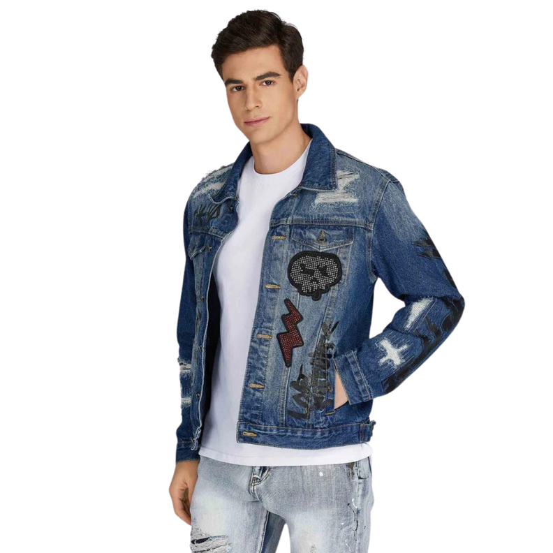 Chaqueta Denim Polonia Hombre-1