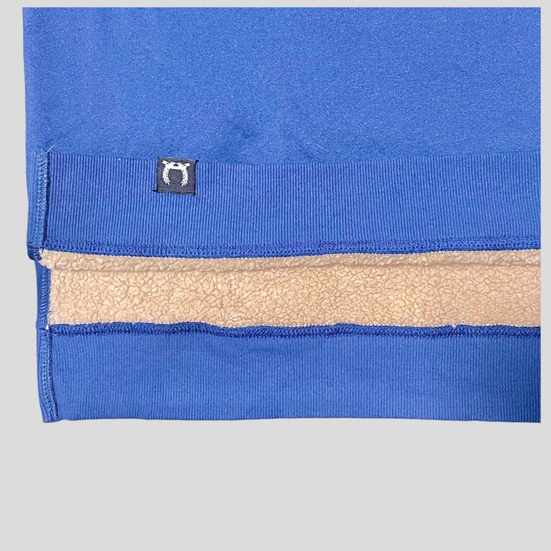 Sueter Poleron Jersey Con Chiporro Hombre Azul-3