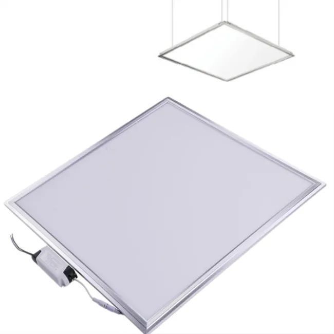 Pack 10 Panel Led Cielo Americano Embutido 60x60cm 48W Luz Fría 6500°K-2