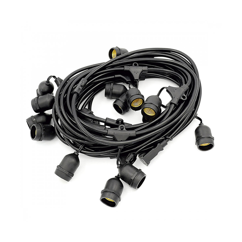 Guirnalda RGB LED 15 Metros + Ampolletas + Control Remoto-2