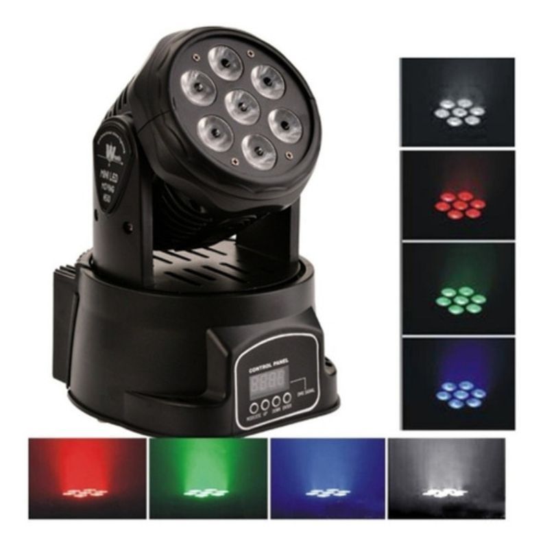 Cabezal Móvil LED 100w - RGB DMX-1