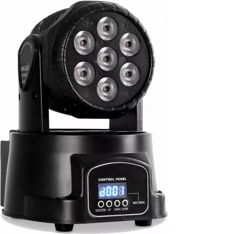 Cabezal Móvil LED 100w - RGB DMX-3