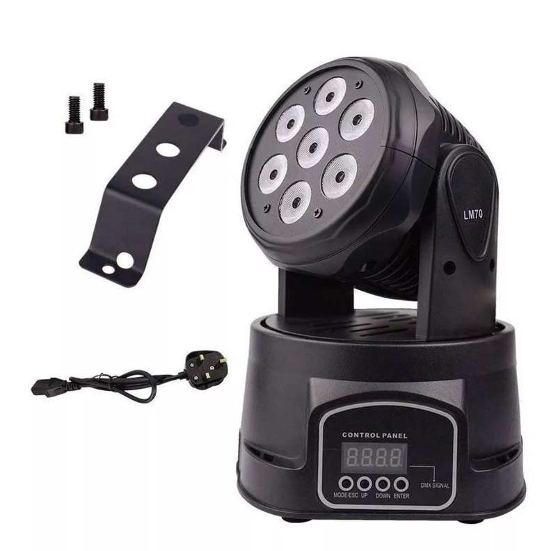 Cabezal Móvil LED 100w - RGB DMX-0