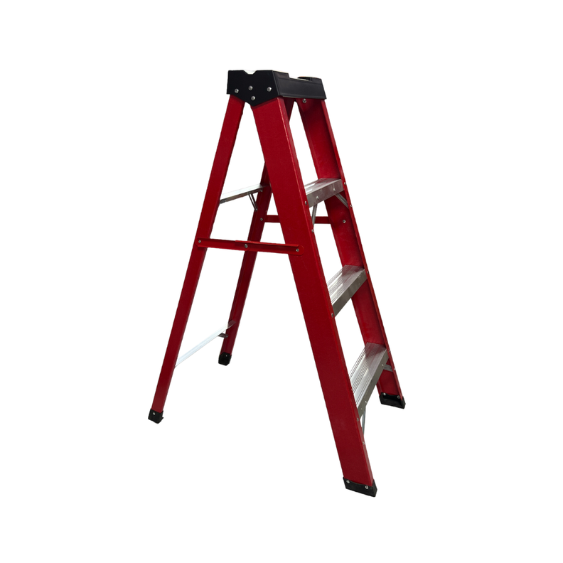 Escalera de Fibra de Vidrio Tipo Tijera 1.10 Mt-0