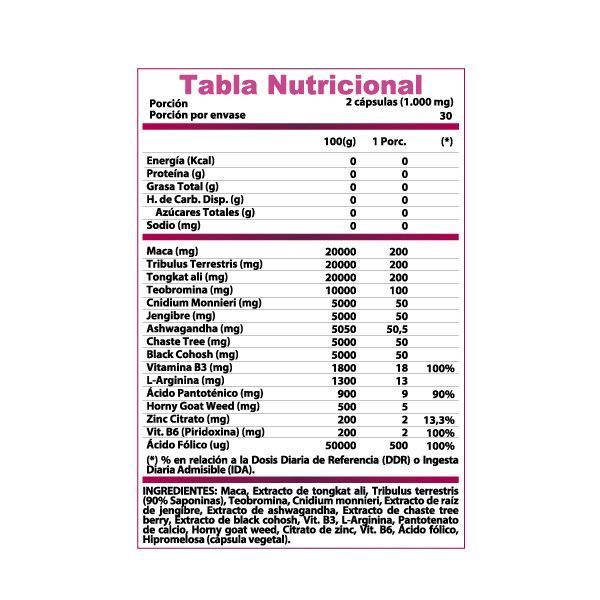 Pro-Hormonal Estrogen 60 cápsulas-1