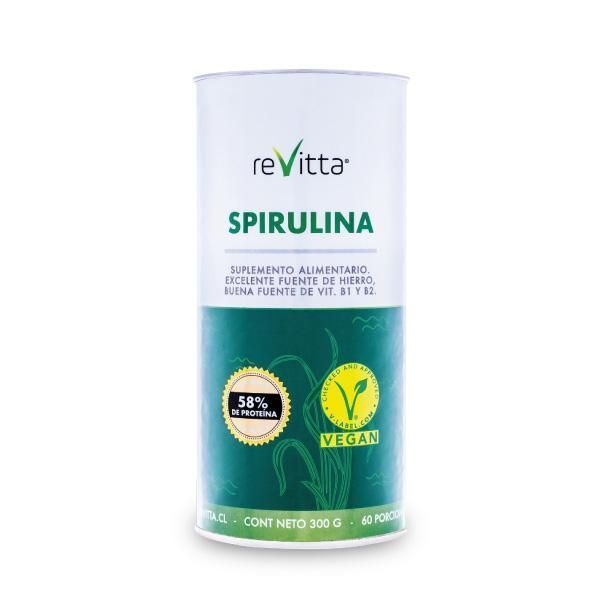 Spirulina orgánica en polvo 300 grs. 60 servicios-0