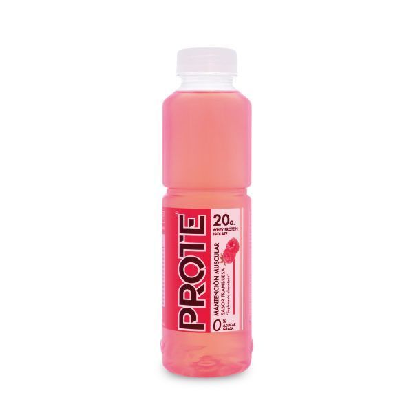 12 Proteínas líquidas Whey Protein frambuesa 500cc-0