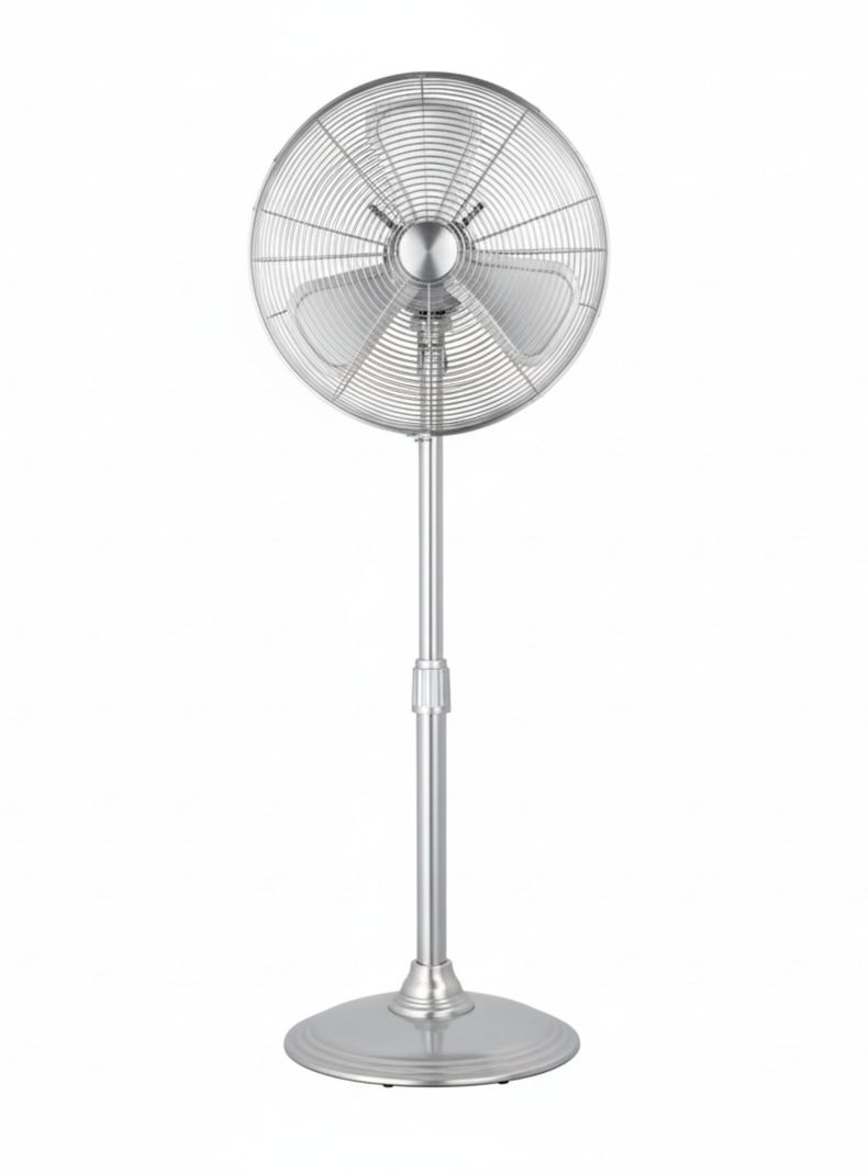 Ventilador de pie retro Sumo VP40 16" Plata