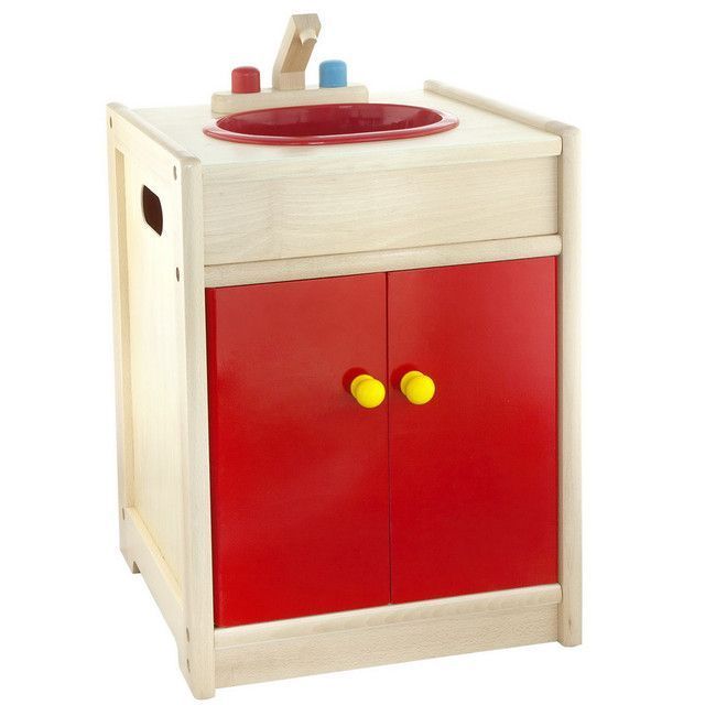 Juego de Cocina Lavaplatos Madera-0