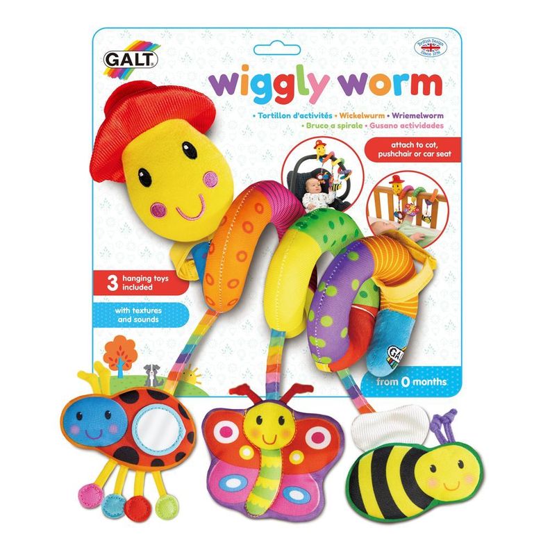 Juguete bebé Colgante gusano wiggly-0