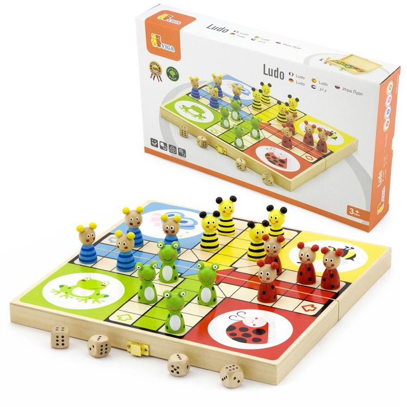 Juego Madera Ludo