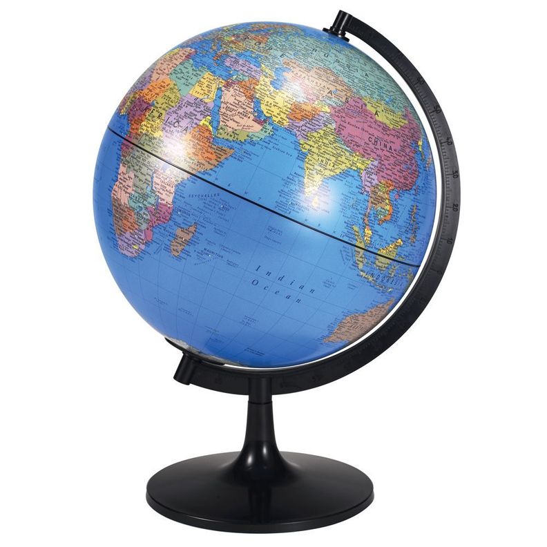 Globo Terraqueo 28 cm-0