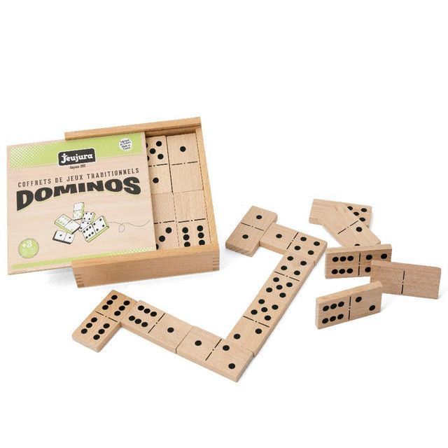 Juguete Madera Domino Grande Caja -0