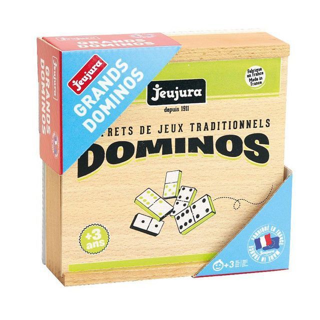 Juguete Madera Domino Grande Caja -1