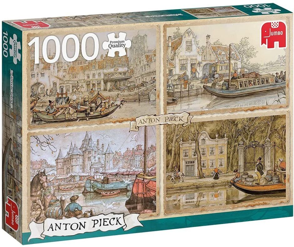 Puzle 1.000 pz Barcos