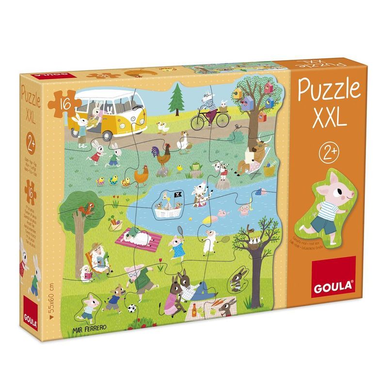 Puzzle XXL Dia de campo 16 pz-0