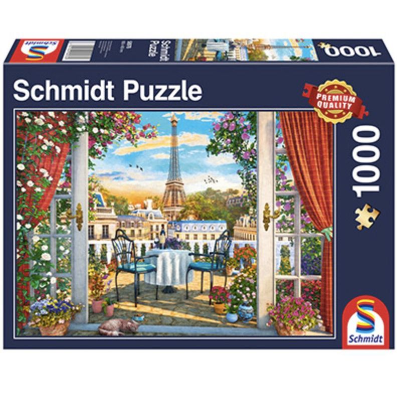 Puzzle 1.000 piezas Terraza en Paris-0