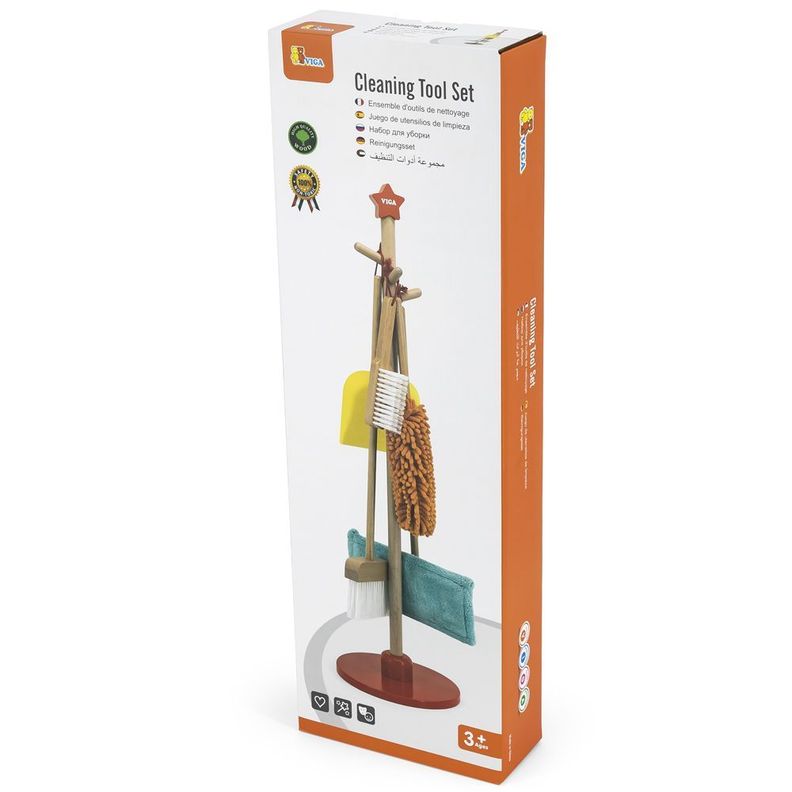 Juguete Madera Set Aseo 5 pz-3
