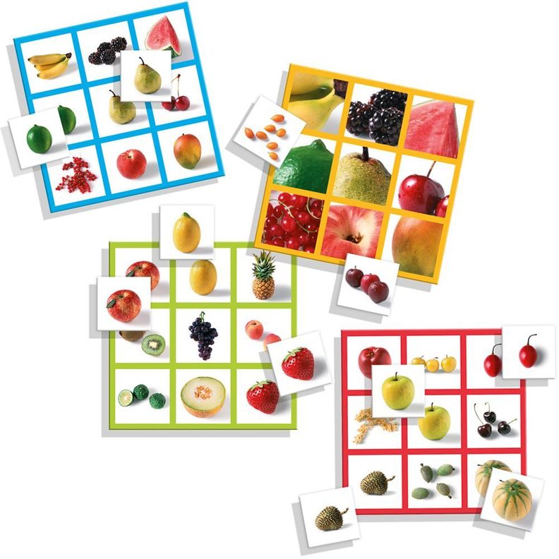 Juego Loto foto de frutas-1