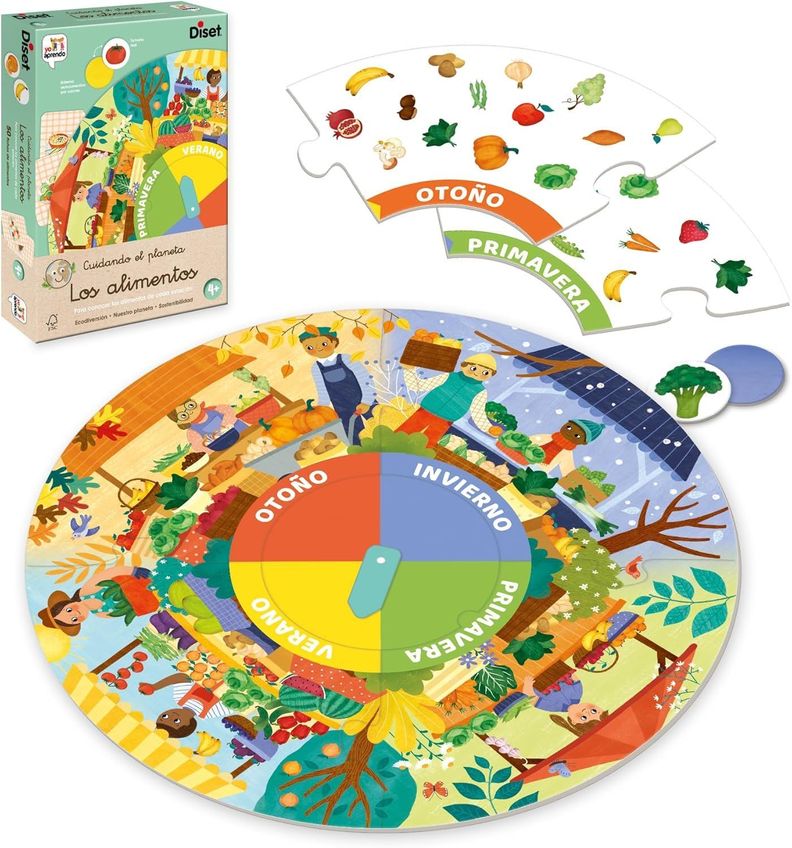 Juego Educativo Los Alimentos