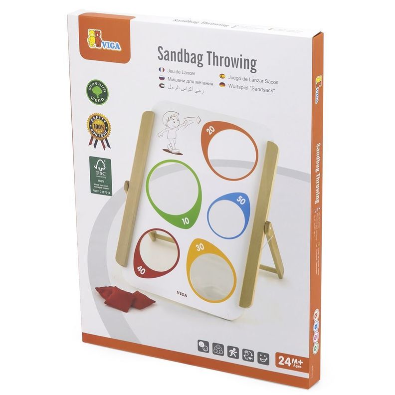 Juego Madera Lanzar Bolsas de Arena-3