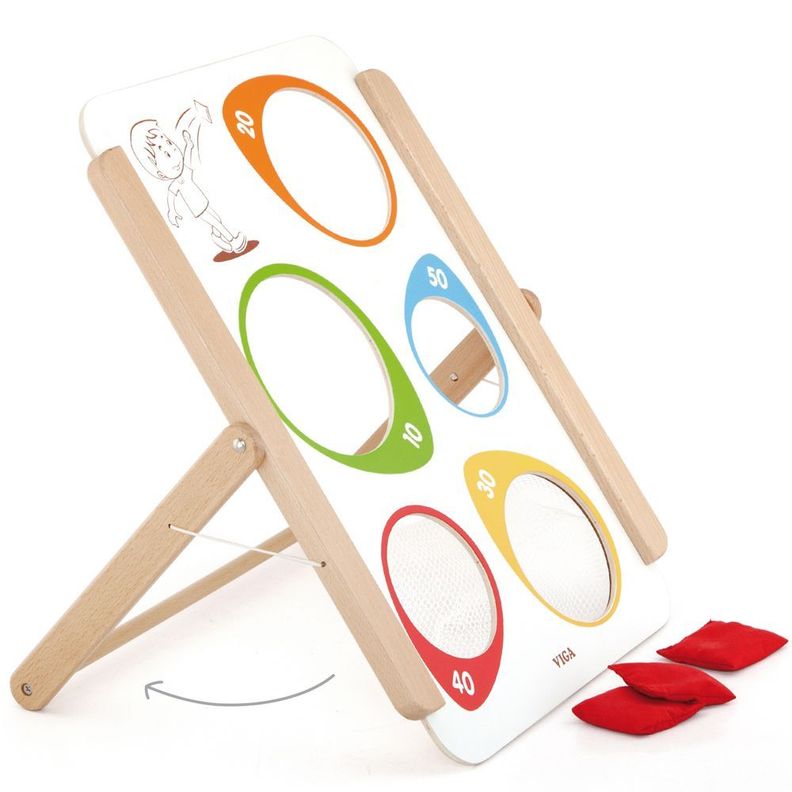 Juego Madera Lanzar Bolsas de Arena-1