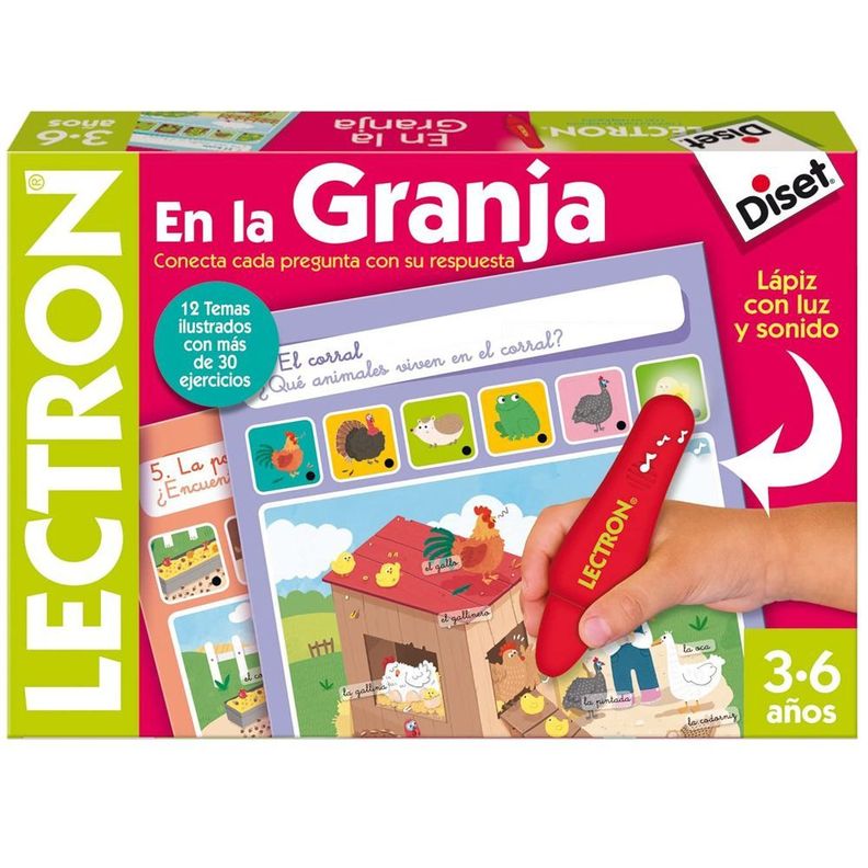 Juego didactico Lectron en la granja-0