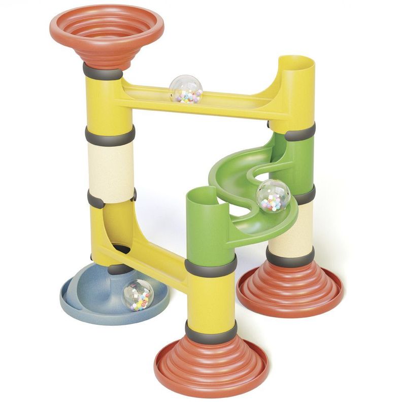 Juguete bebé Circuito Bolitas Migoga Junior Bio 22 piezas -2