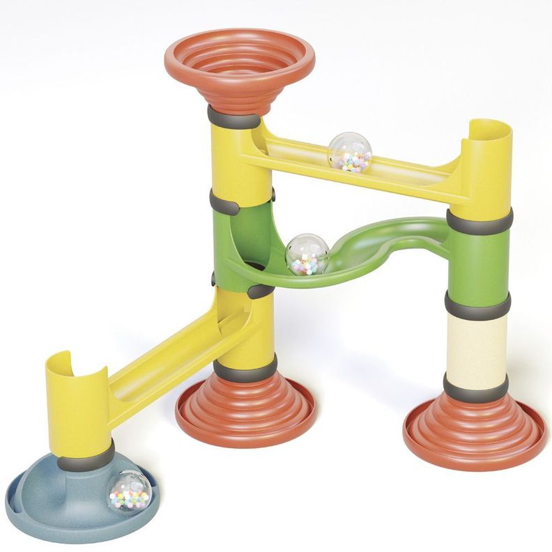 Juguete bebé Circuito Bolitas Migoga Junior Bio 22 piezas -1
