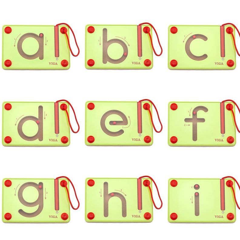 Set Tarjetas Educativas:aprende A Escribir Letras Minúsculas-1