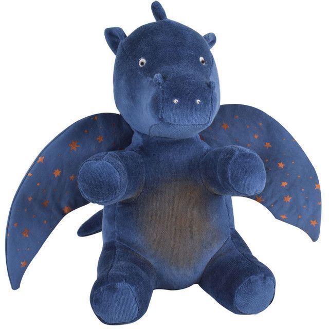 Peluche dragon azul 23 cm-0