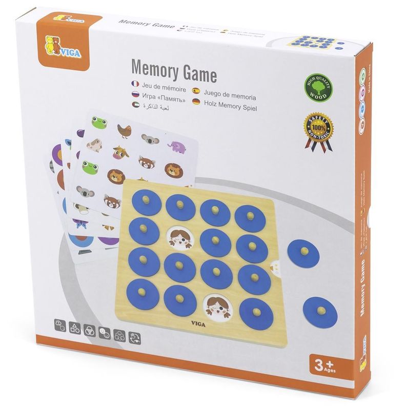 Juego Didáctico De Mesa Memory En Madera Gigante-2