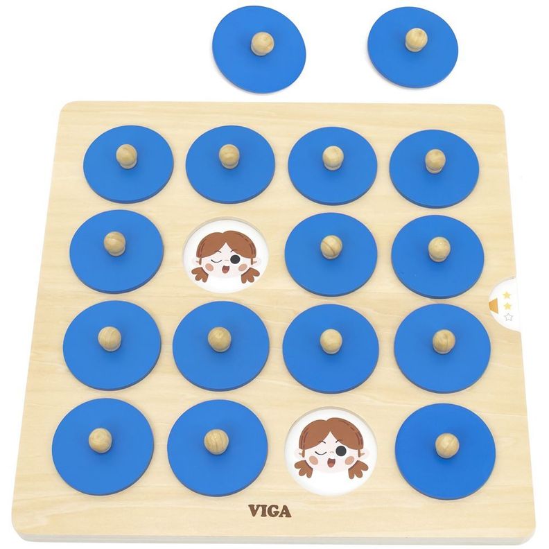 Juego Didáctico De Mesa Memory En Madera Gigante-0