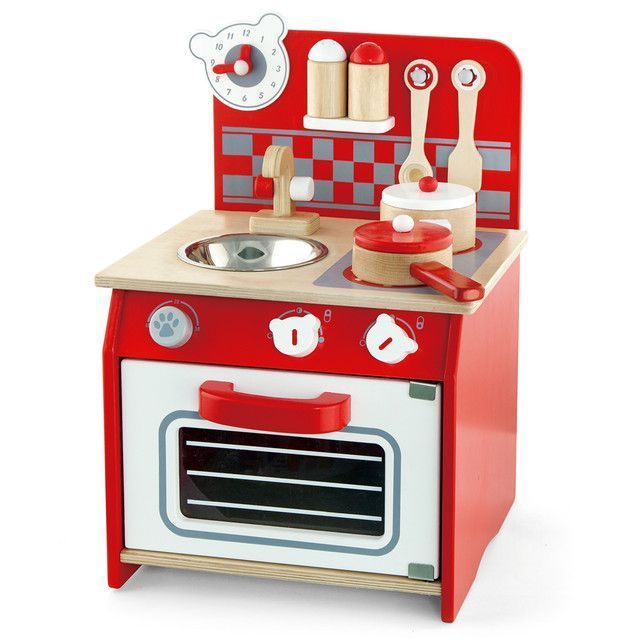 Juguete Madera Cocina Mini 6 pz-0