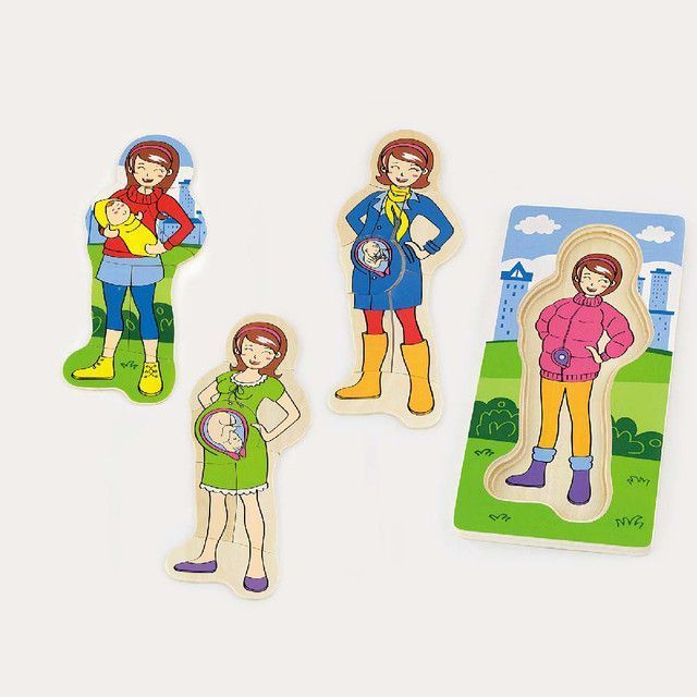Juguete Madera Puzzle Capas Madre Bebe-1