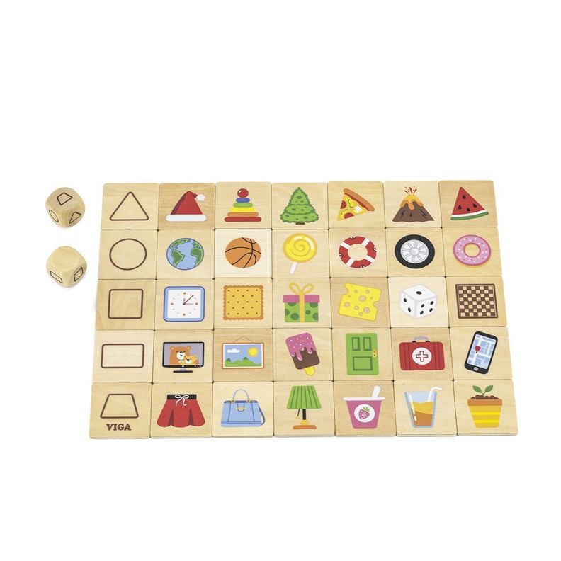 Juego Madera Puzzle  Educativo Set Formas-0