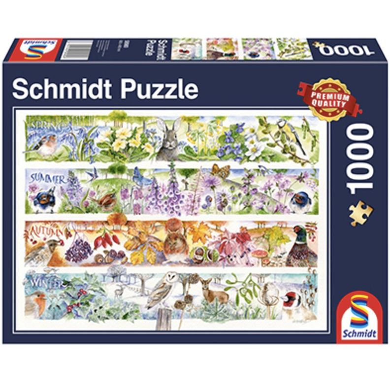 Puzzle 1.000 piezas Estaciones-0