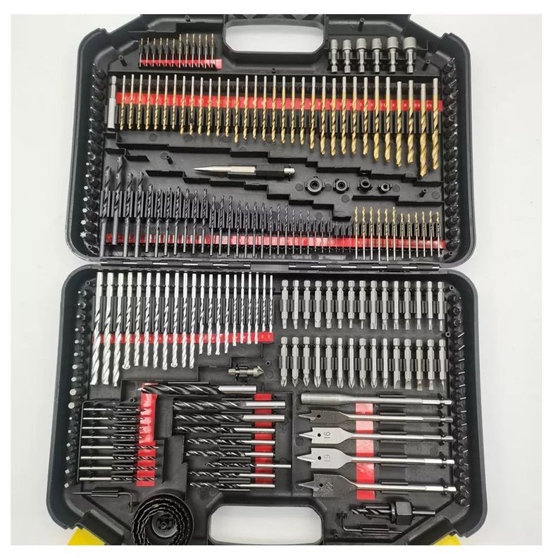 Juego de Brocas HSS de alta calidad de 246 piezas-0