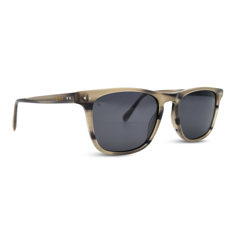 Lentes De Sol Surkate Modelo ARRECIFE Polarizados Uv400 Proteccion Y Estilo Gris M