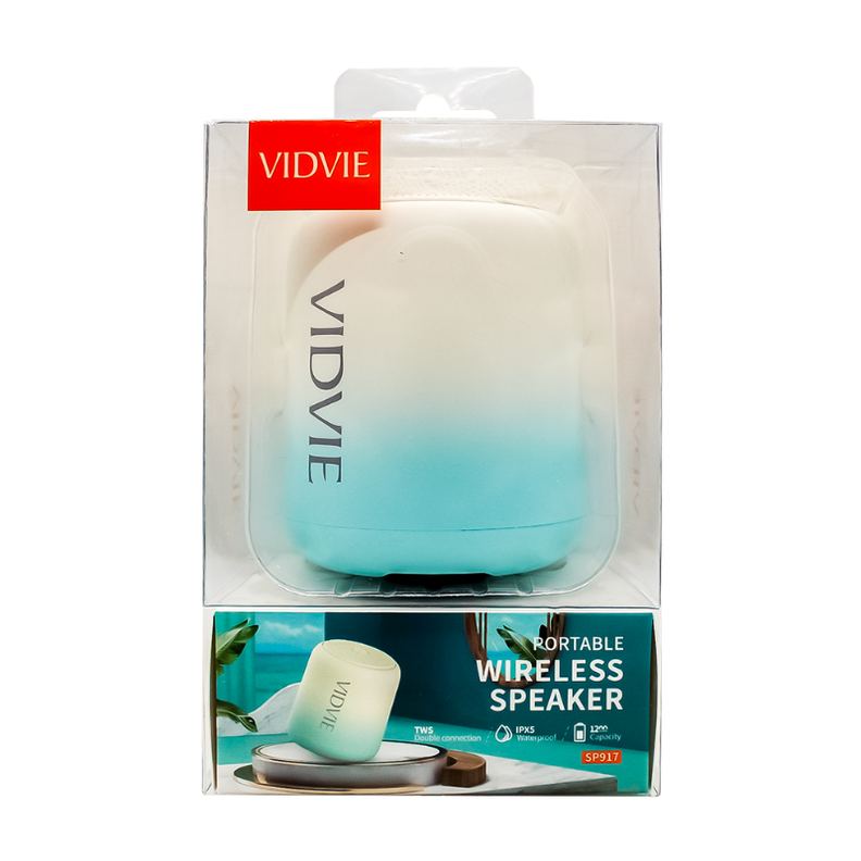 Parlante Portatil Mini Wireless Vidvie Modelo SP917.-4