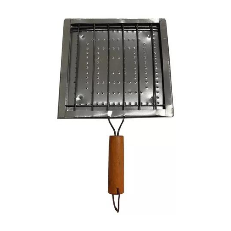 Tostador manual de cocina cuadrado de acero inoxid-1