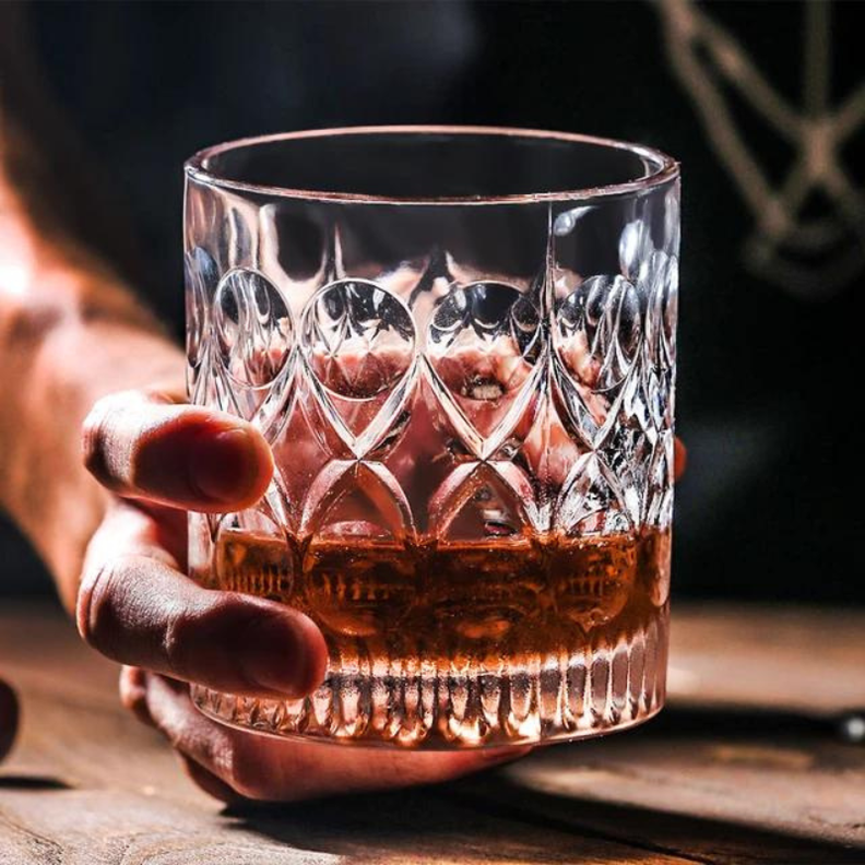 Set 6 Vasos Whisky 297ml con diseño moderno y elegante.-2