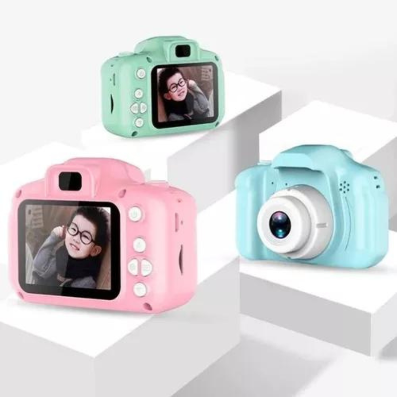 Mini Cámara Fotográfica Digital Para Niños Portatil-1