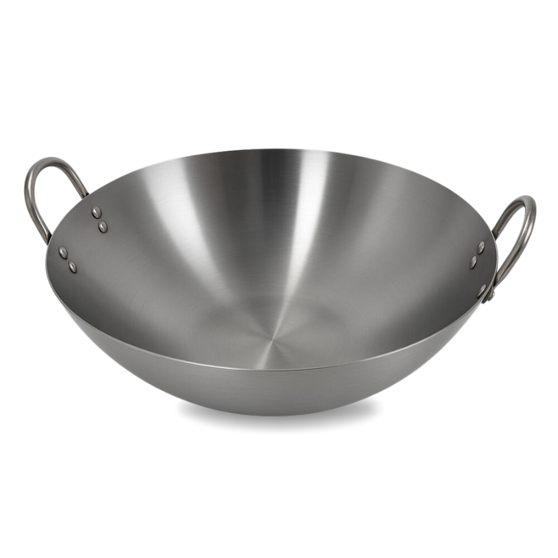Wok Acero Profesional 45cm para Cocina Asiatica Multiuso