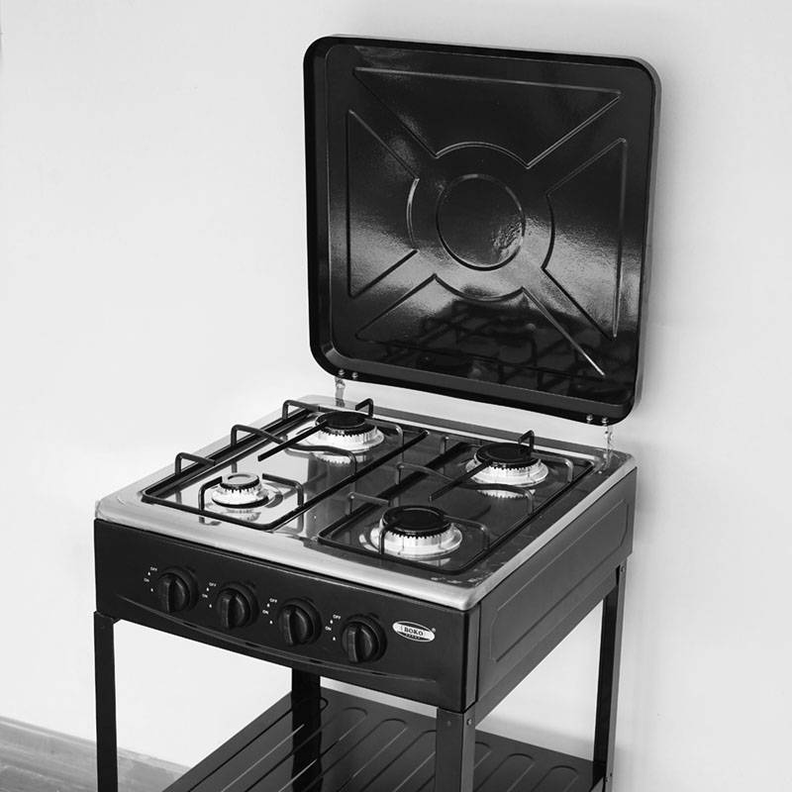 Cocina a Gas Boko Sobremesa 4 Quemadores con patas-3