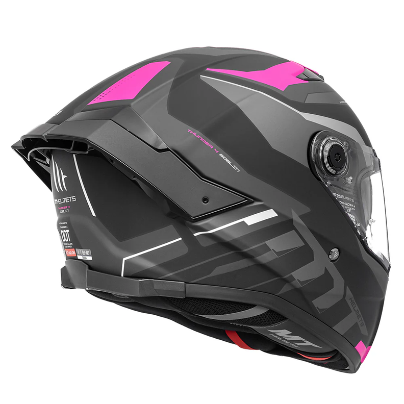 Casco MT Helmets Thunder 4 SV Goblin R8 Rosa + Pinlock-3