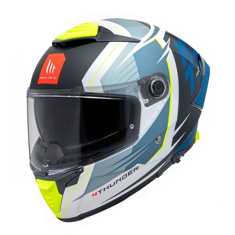 Casco MT Thunder 4 SV Pental A7 Azul Mate + Pinlock-0