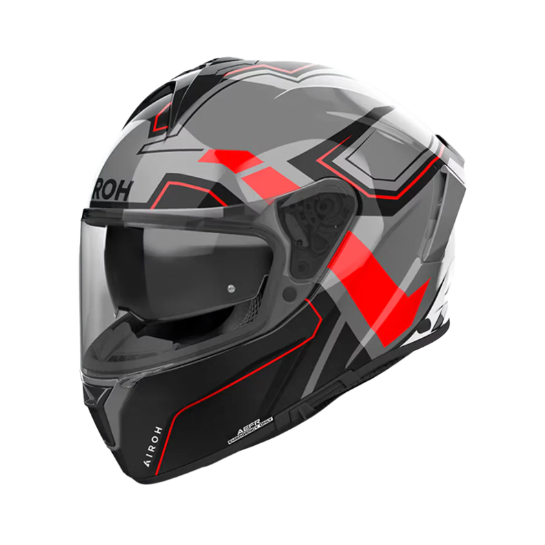 Casco para moto Airoh Spark 2 Dart Rojo Brillo