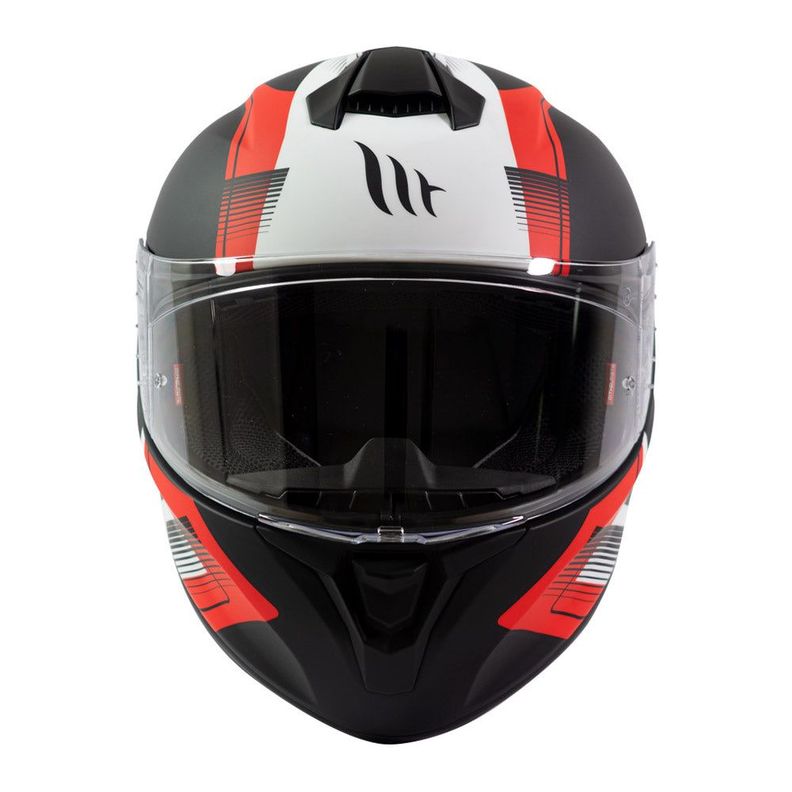 Casco De Moto Mt Helmets Targo Ivy D5 Rojo Mate-3