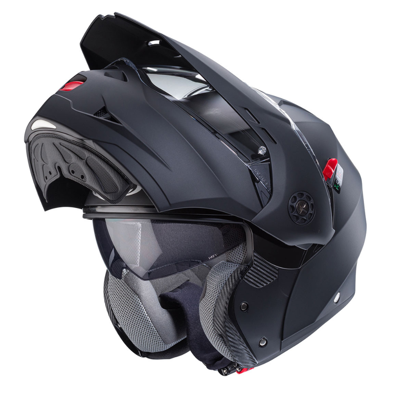 Casco de Moto Doble Proposito CABERG Tourmax X Black Matt-1